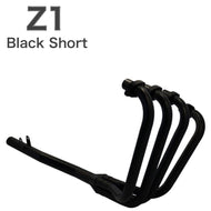 ショート管 Z1 マフラー ブラック 機会曲げタイプ 60パイ バイク