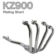 ショート管 KZ900 マフラー メッキ 機会曲げタイプ 60パイ バイク