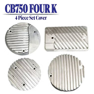 CB750 FOUR K0 K1 K2 K3 K4 K5 エンジンカバー クラッチ ダイナモ ポイント スターター カバー 4点セット バイク